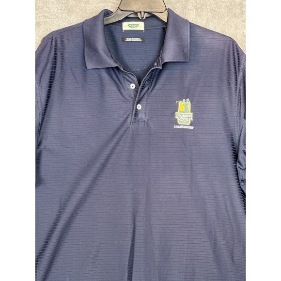 Sanderson Farms Championship Golf Polo Shirt Mens XL Driway Moisture Wicking - Picture 1 of 8